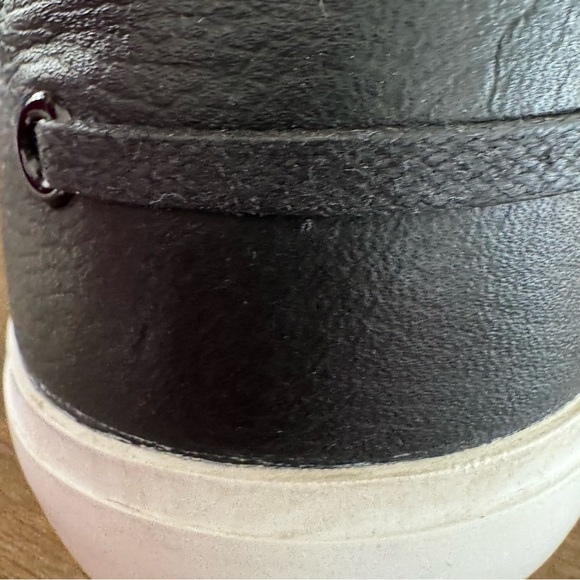 Lacoste Bayliss Vulc PRM Men’s preppy Sneakers Black Leather Size 8 - Picture 9 of 9